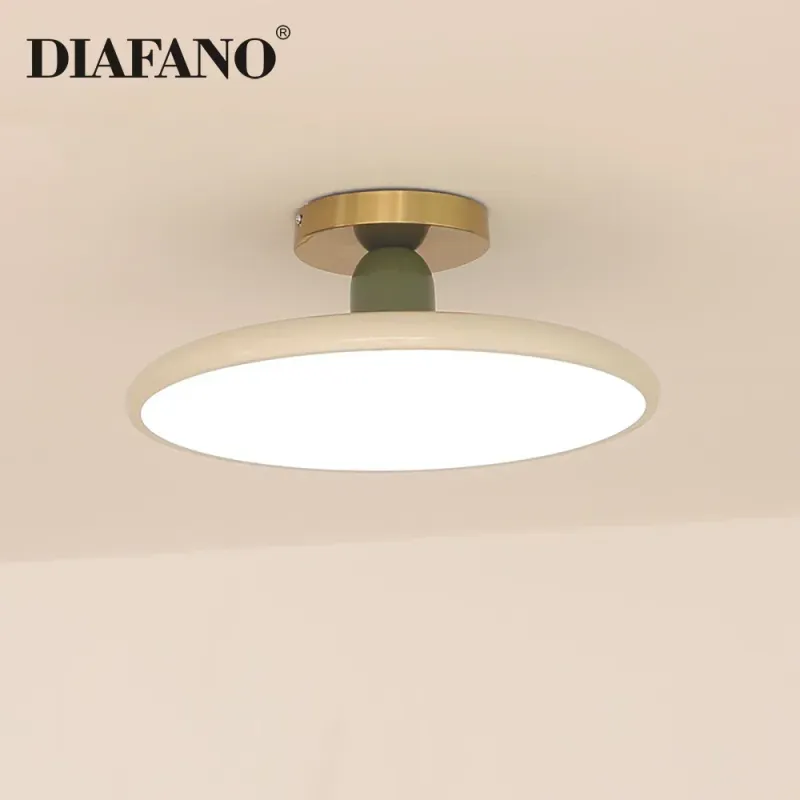 Afralia™ Colorful Modern LED Ceiling Airy - Nordic Design Chandelier Living Room & Bedroom Oil Rubbed Bronze