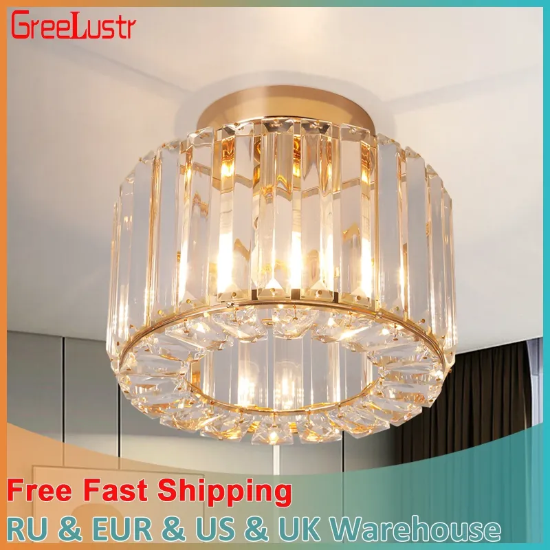 Afralia™ Glass LED Chandelier Ceiling Portable Modern Living Dining Room Fixture