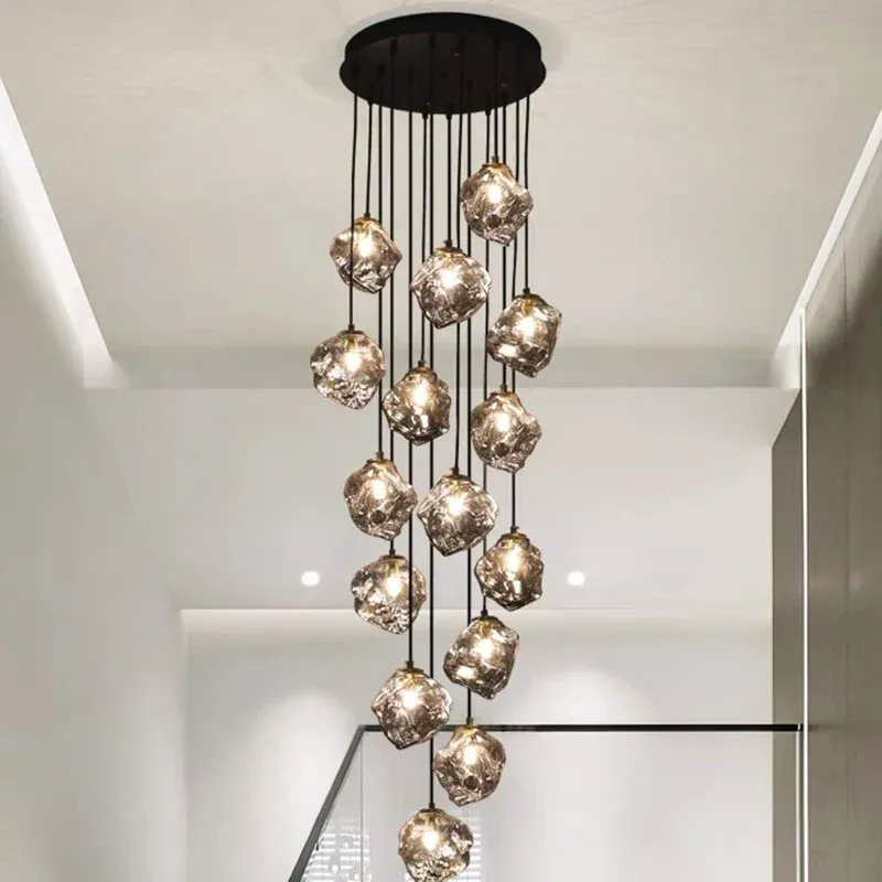 Afralia™ LED Pendant Chandeliers Cutting-edge Home Decor and Living Room Lighting Dimmable Driver