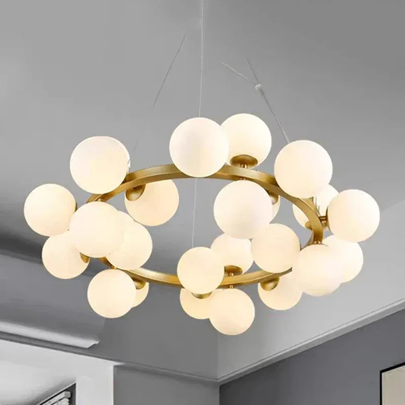 Afralia™ LED Pendant Portable Chandeliers Modern Home Decor Living Room Dining Room Lighting