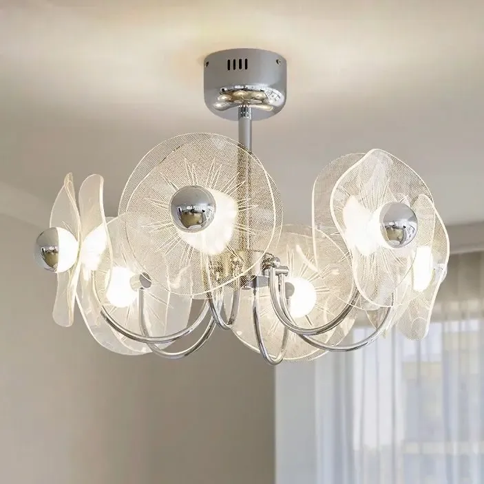 Afralia™ Minimalist LED Ceiling Pendant Chandelier Luxurious Home Decor