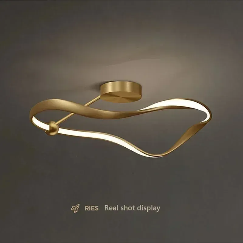 Afralia™ Nordic Sumptuous LED Ceiling Chandelier Home Decor Lighting Dimmable Driver