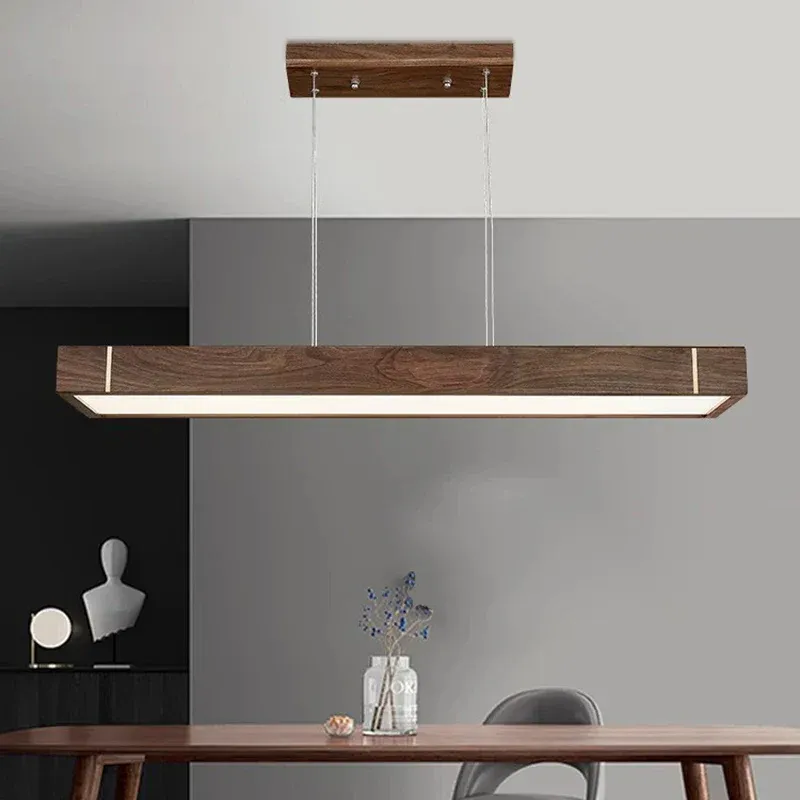 Afralia™ Sleek LED Pendant Chandeliers Living Room & Dining Room Indoor Lighting Entryways