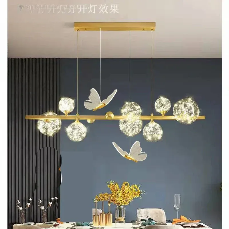 Afralia™ Up-to-date Chandelier Pendant Lamp Dining Room Ceiling Lighting