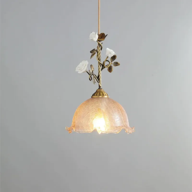 Afralia™ Vintage Warm-toned Pendant Chandeliers Dining Bedroom Study LED Lighting