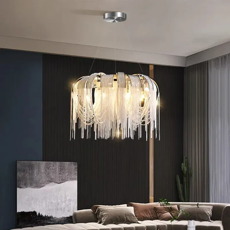 Dimmable LED Afralia™ LED Pendant Light Chandeliers Today's Home Decor Living Room Dining Room