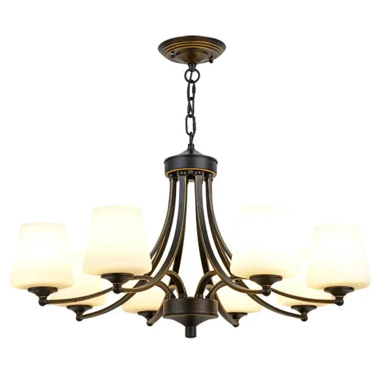 Flush Mount Afralia™ Sleek Loft Ceiling Chandelier Lights Living Room, Bedroom, Kitchen - Indoor Pendant Lamps & Hanging...