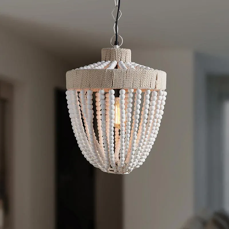 LED Panel Ceiling Light Beaded Chandelier