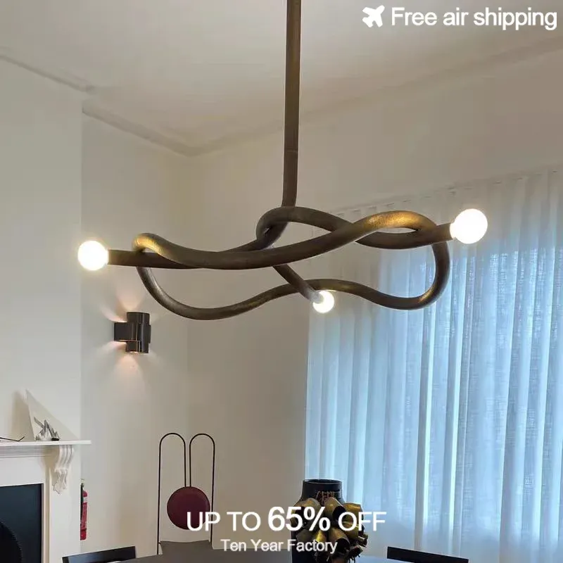 Recessed Downlight Afralia™ Brass Black Chandelier Dimmable Ceiling Light, Up-to-date Luxury Art Deco Style