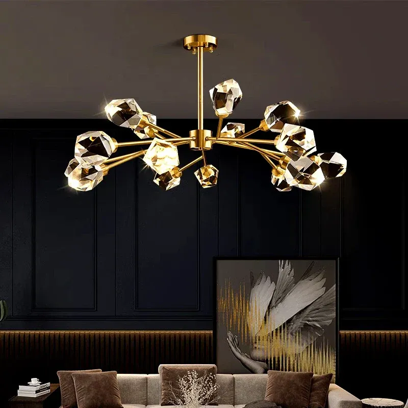 Recessed Downlight Afralia™ LED Indoor Chandelier Lighting Living Room, Bedroom, and Dining Room