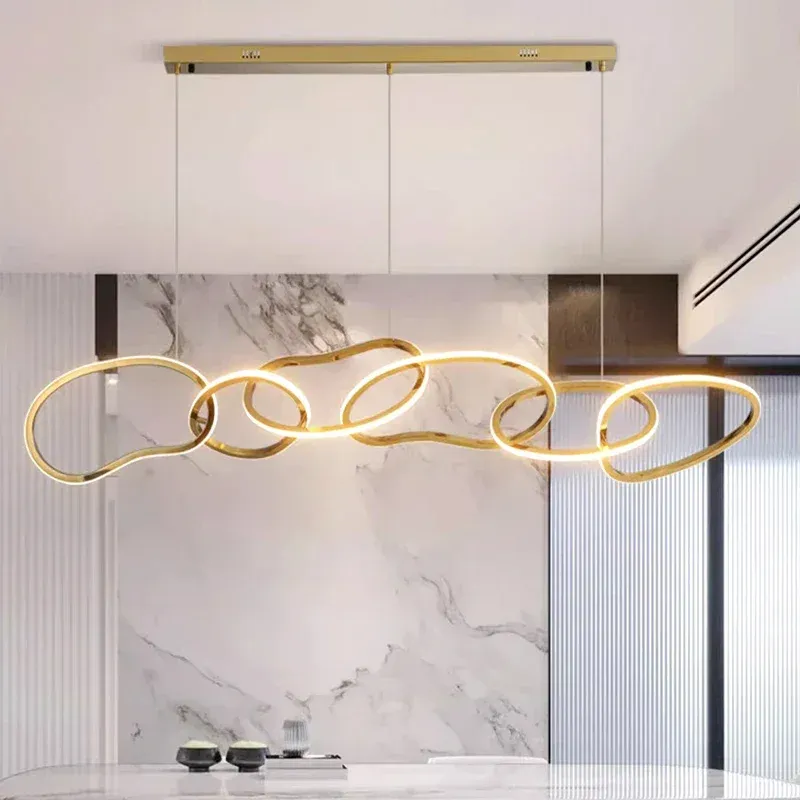 Recessed Downlight Afralia™ Sleek Ceiling Chandeliers: Stylish Hanging Light Fixture Dining & Living Room