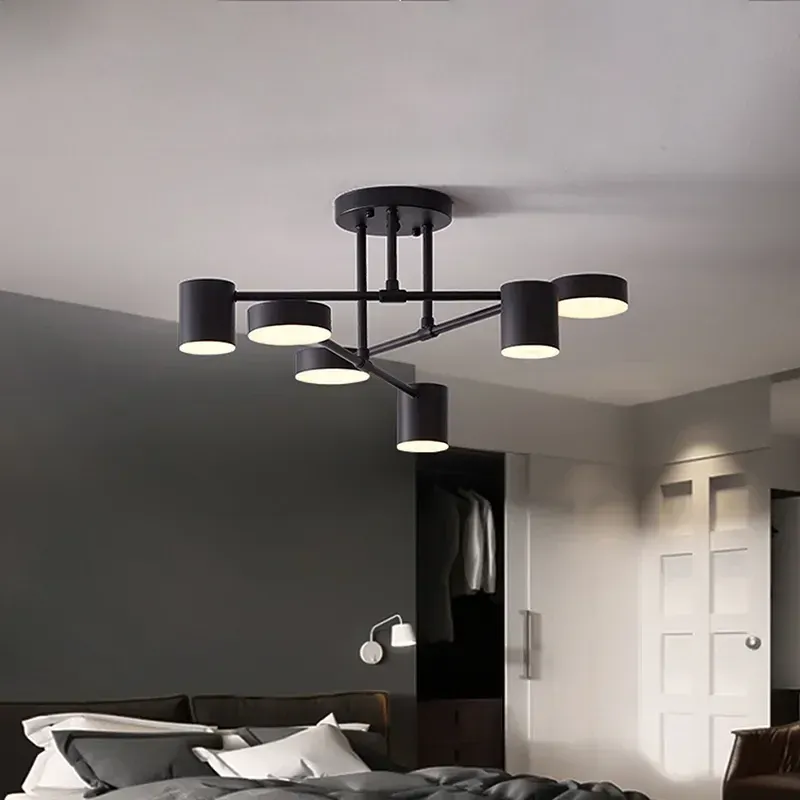 Vintage Schoolhouse Light Afralia™ LED Ceiling Chandelier: Present-day Light Fixture Living Room, Bedroom, Hall - Indoor...
