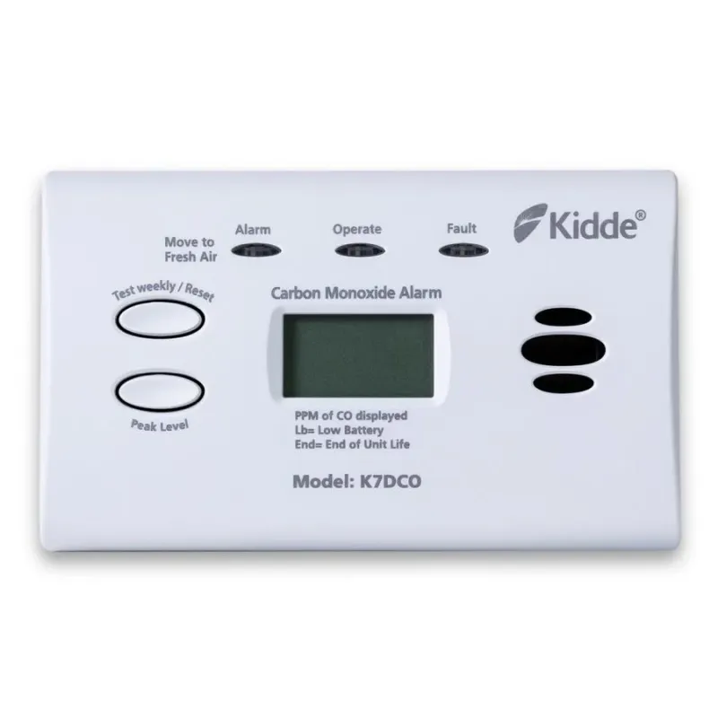 Kidde Carbon-fiber Monoxide Alarm Digital Display - 620999