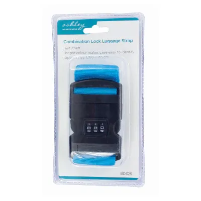Commercial Grade COMBINATION LOCK LUGGAGE STRAP - 8206953