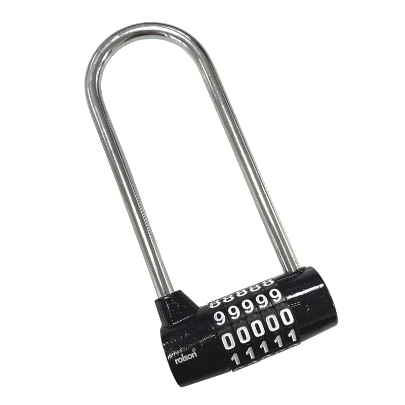 Shackleless Extended Shackle Combination Lock