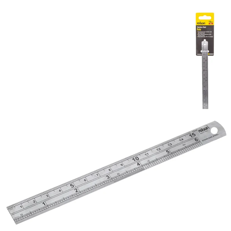 150mm Stainless Alloy Ruler
