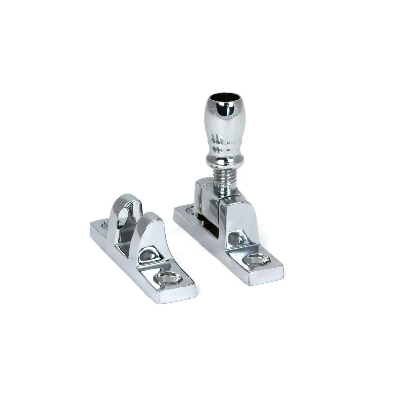 Polished Chromium Mushroom Brighton Fastener - Narrow (Square) | From Anvil