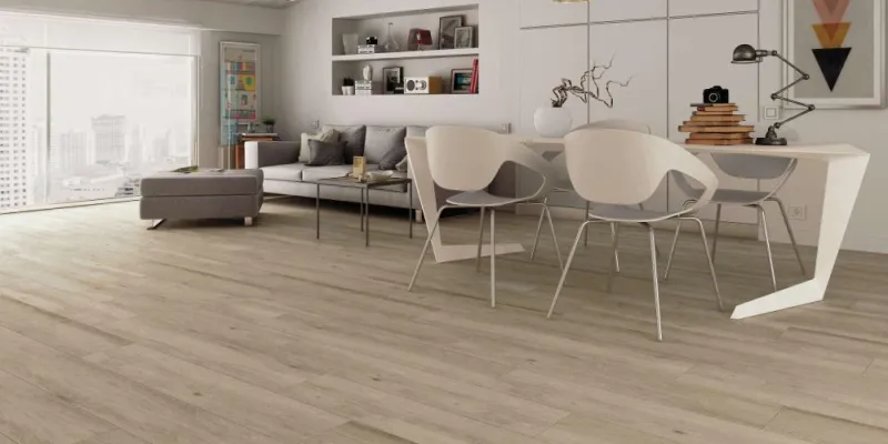 Pecan Atelier Taupe Wood Effect Tile – 22 x 119cm (Sqy)