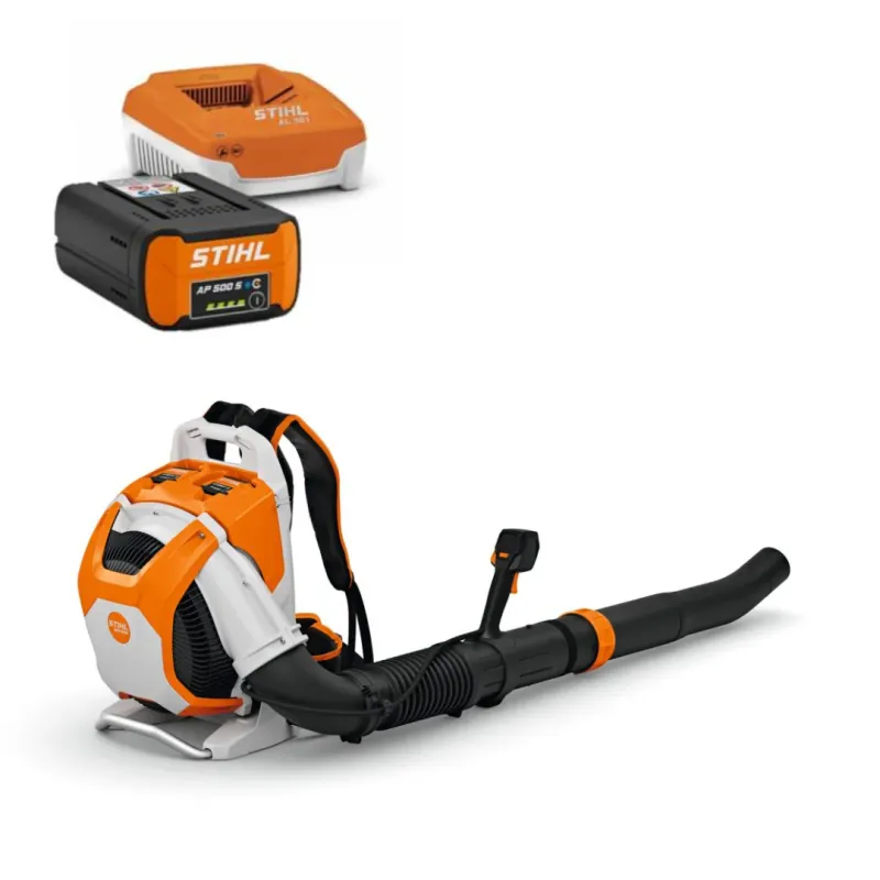 Stihl BRA 600 Rechargeable Backpack Blower Bundle Inc: 2 X AP 500 S Batteries - AP System
