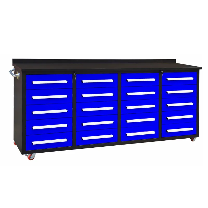 Modular Garage Storage Cabinets Workbench (20 Drawers)