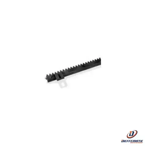 Cremagliera Poliammide/acciaio Con 6 Asole Sopra 30mm X 20mm X 1m Cardin Creny