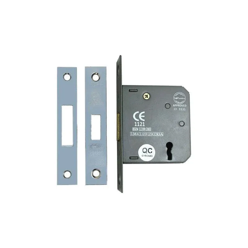 3 Lever Dead Architect Lock CE 3" Electro Warm alloy