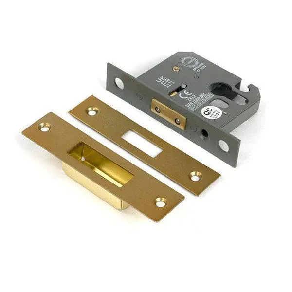 Passage Door Satin Warm alloy 2½" Euro Profile Dead Lock