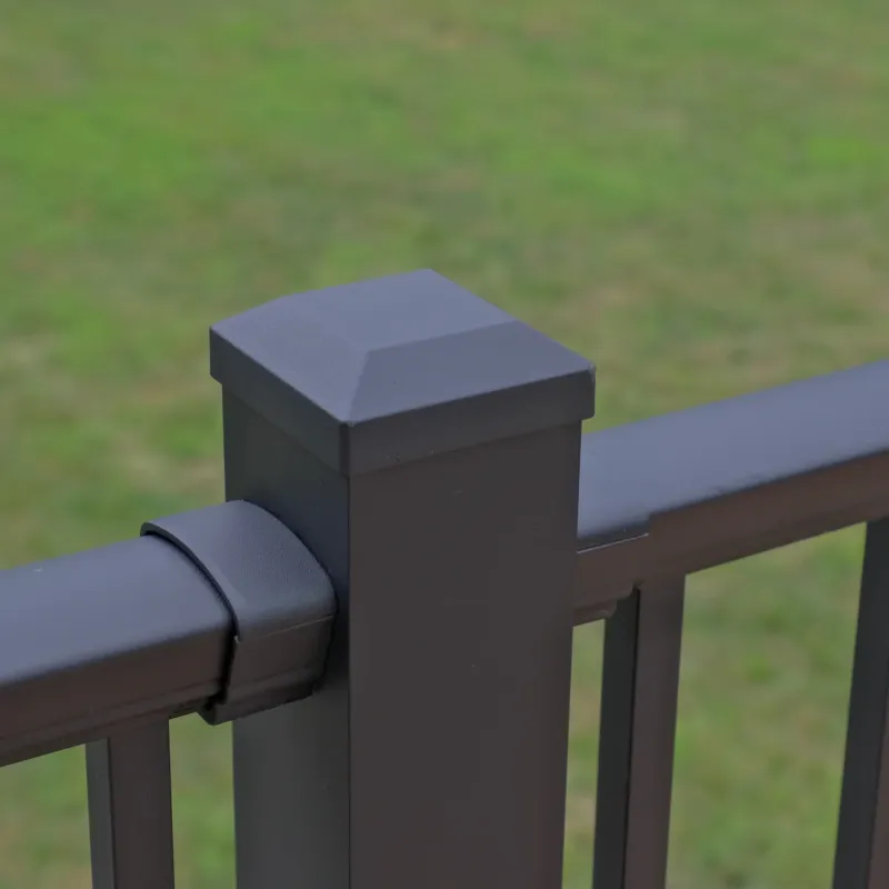 DekPro 4 inch Pyramid Post Caps and Post Skirts