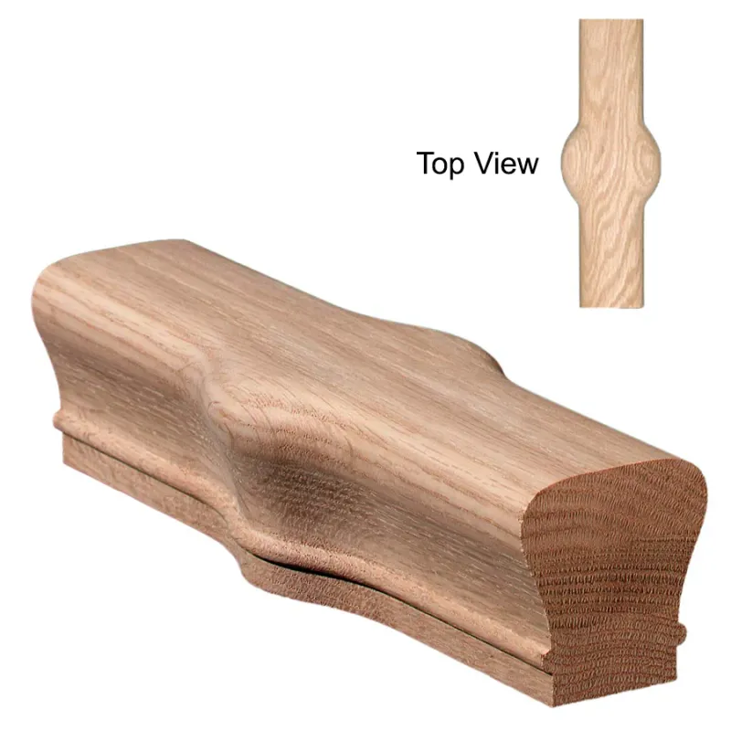 Tandem Cap Stair Handrail Fitting