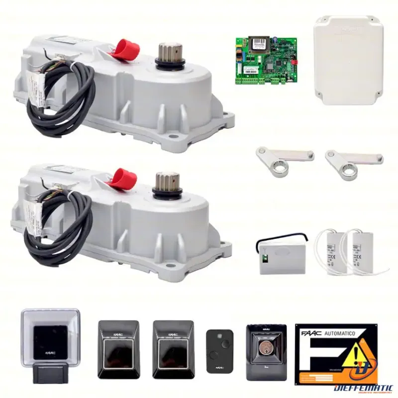 Kit Automazione Per Cancelli Battente Interrato 220v 230v Power Faac 106746445