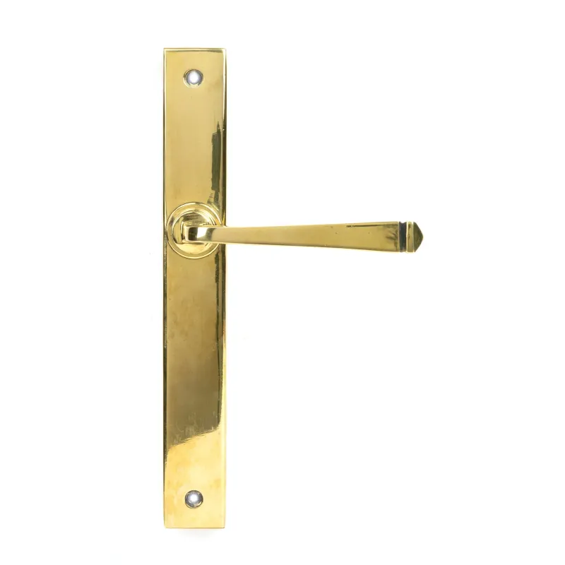 Aged Warm alloy Avon Slimline Lever Latch Set | From Anvil