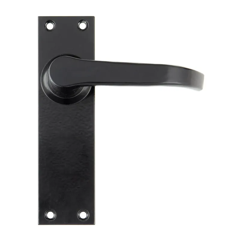 Black Deluxe Lever Latch Adjust | From Anvil