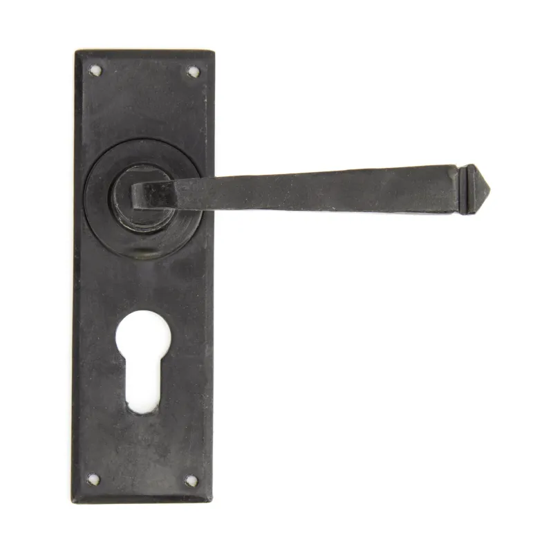 External Beeswax Avon Lever Euro Lock Place | From Anvil