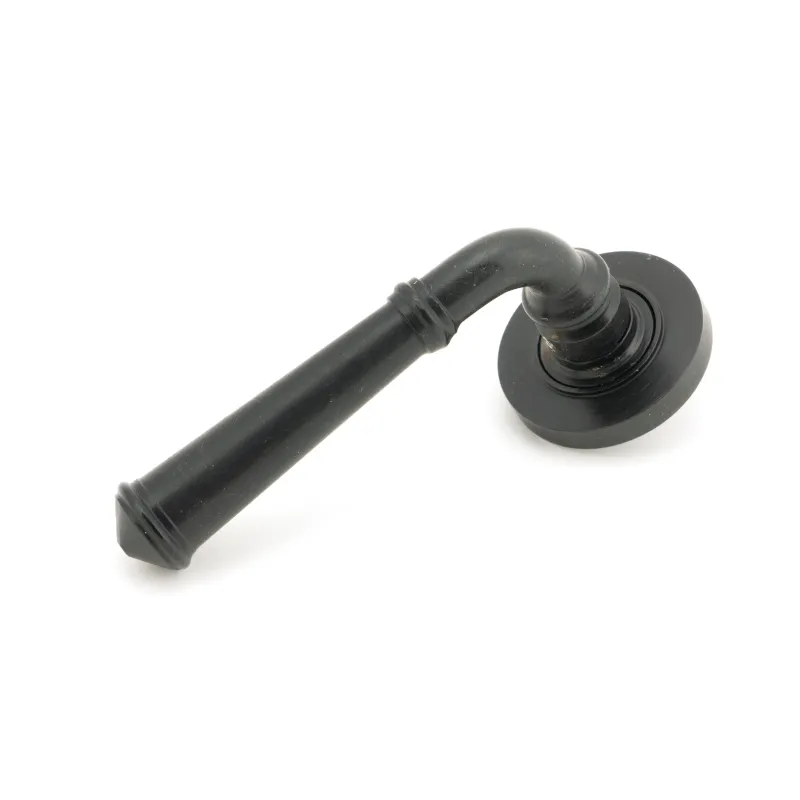 External Beeswax Regency Lever on Rose Adjust (Plain) | From Anvil