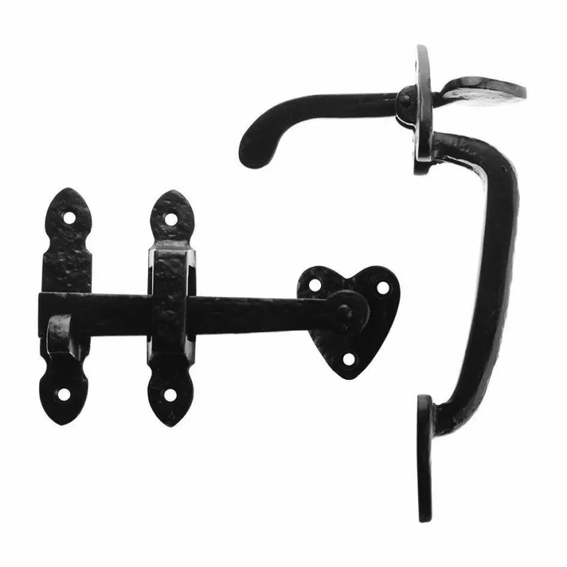 Lever Handle Iron Heart Suffolk Thumblatch Place