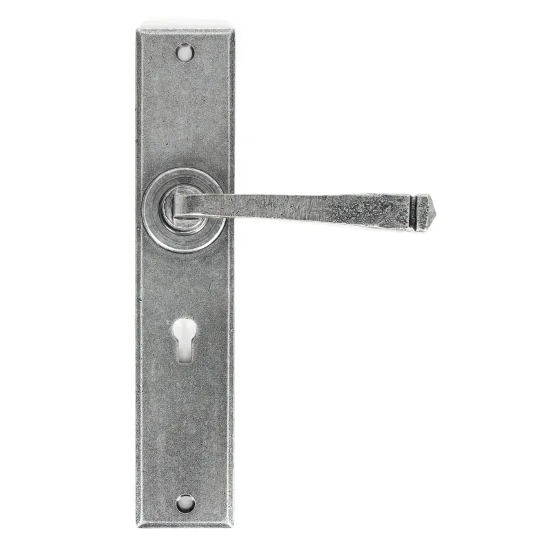 Pewter Big Avon Lever Lock Set | From Anvil