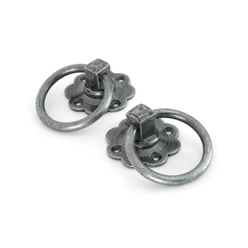 Pewter Ring Turn Handle Place | From Anvil
