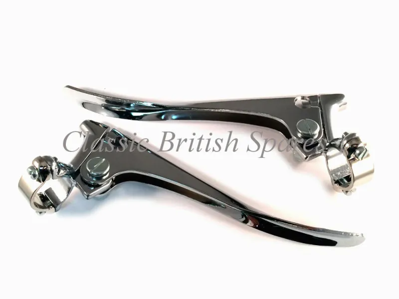 Privacy Lock EMGO British Clutch & Brake Lever Sets - Opt Style / Size