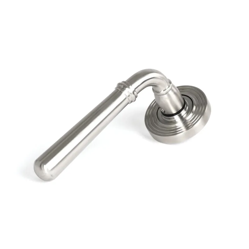Satin Marine SS (316) Newbury Lever on Rose Place (Beehive) | From Anvil