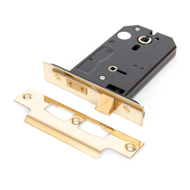 PVD 5" Horizontal Bathroom Lock | From Anvil