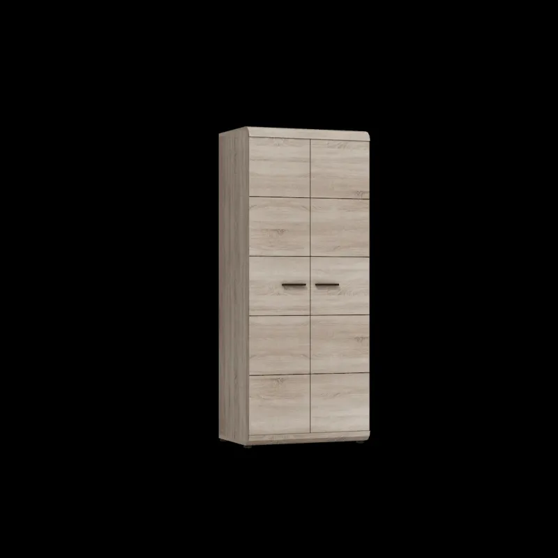 Link Hinged Wardrobe 80cm Oak Sonoma