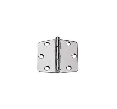 Square Doorstop Right Hinge Inox 316 64×60×2mm | 4Boats Interior Doors