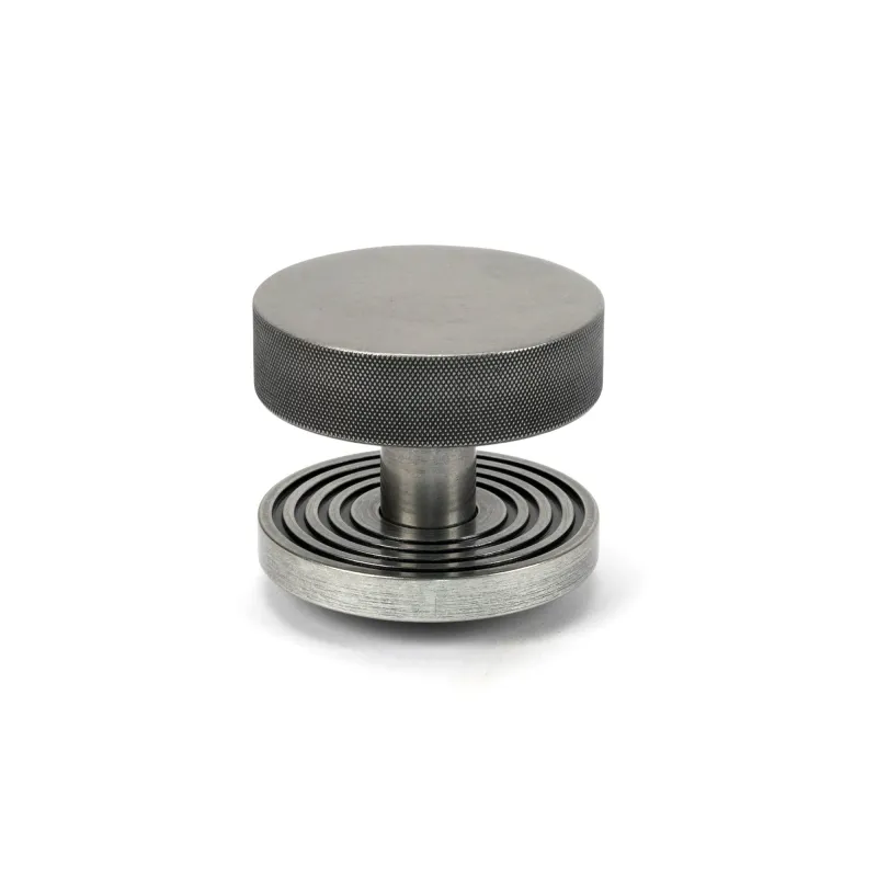 Pewter Brompton Centre Door Knob (Beehive) | From Anvil