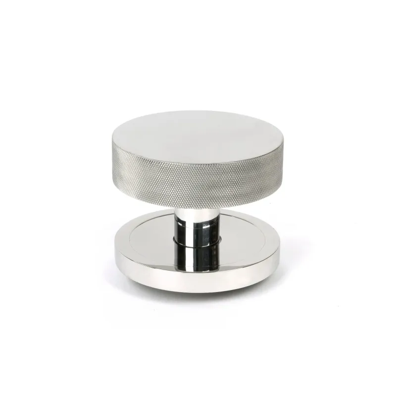 Smooth Marine SS (316) Brompton Centre Door Knob (Plain) | From Anvil