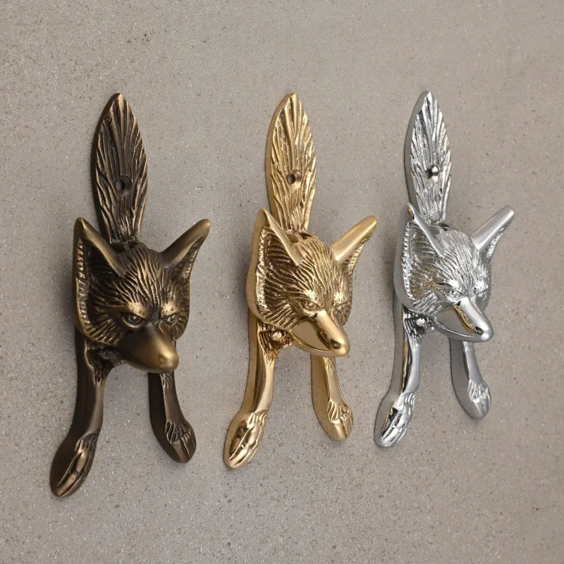 Fox Door Knocker | Solid Warm alloy