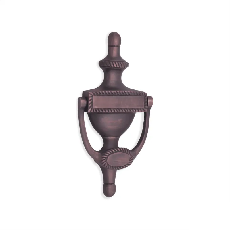 Georgian Door Knocker 150mm Aged Warm finish
