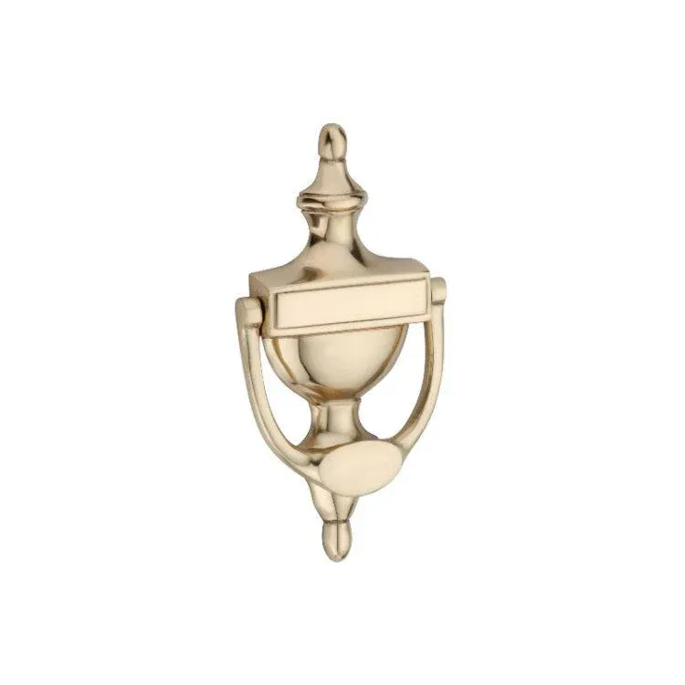 Victorian Door Knocker 150mm Reflective Brass