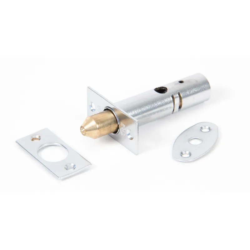 Satin Chromium Security Door Bolt | From Anvil (Keyed Alike)