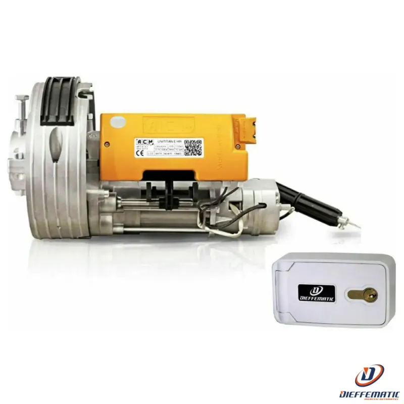 Automazione Motore Per Serranda Garage 170Kg Con Elettrofreno Freno + Blindino