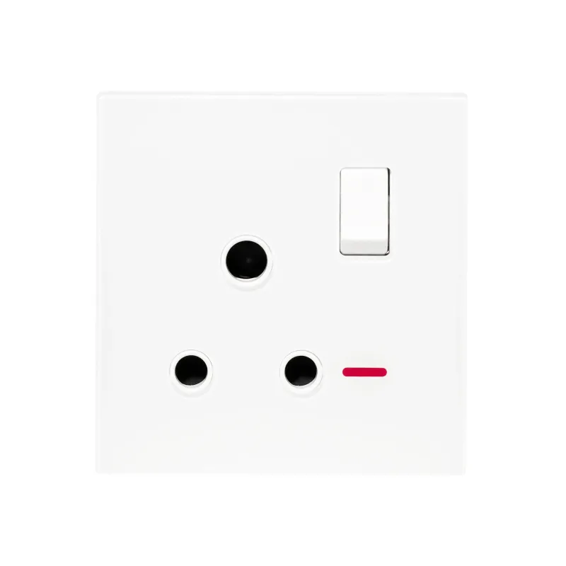 Outlet Socket 15A – Ultra Slender Acrylic Glass